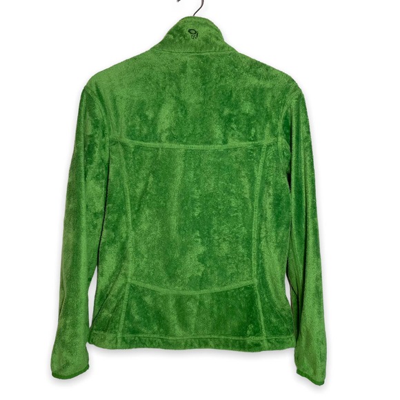Mountain Hard Wear Hardware Green Sherpa Fleece Full Zip Jacket Sweater Medium - Picture 2 of 11
